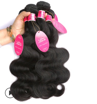 Natural color, hair extension, Brazilian body wave hair