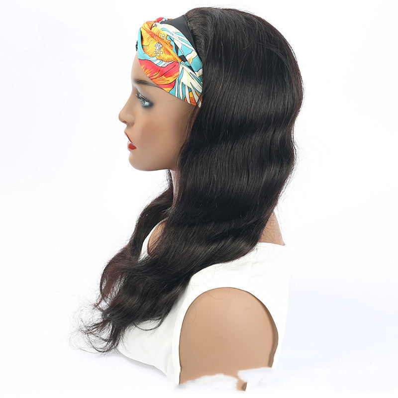 Headband Human Hair Body Wave lace Wig