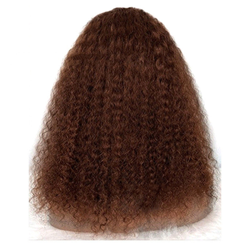 Headband Jerry Curly Wigs Human Hair