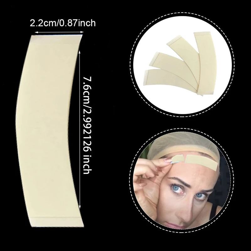 Ultra Hold Wig Double Sided Tape Strong Adhesive Hair System Extension Strips Waterproof For Toupees/Lace Wig